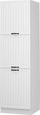 Produktbild von Herdumbauschrank Vicco Fame-Line Weiß Landhaus 60 cm, Model 38521