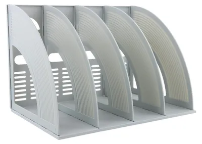 Image de Porte-revues avec 4 compartiments pour documents A4