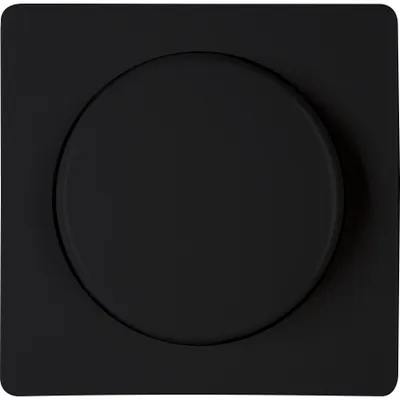 Produktbild von Kopp 333750188, Dimmer, Extern, Drehregler, Schwarz, Kunststoff, Thermoplast, IP20