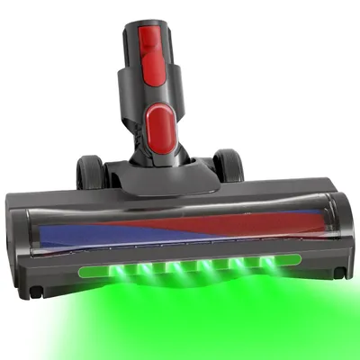 Ersatzbürste mit 6 grünen LEDs für Dyson V7–V15