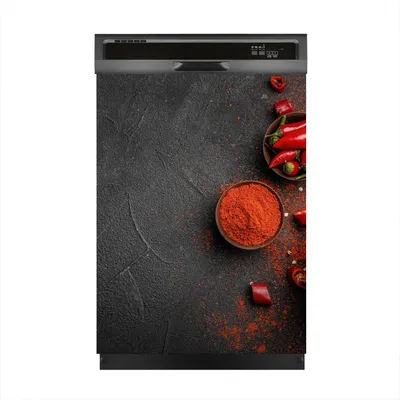 Produktbild von Magnete Dekorative 60x80 cm Küche Magnetmatte Spülmaschine - Paprika Gemüse
