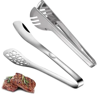 Produktbild von Famanu Serviertang und Spaghettitang - Multifunktional - Set von 2 - Edelstahl