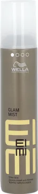 A product shot of a Wella EIMI Glam Mist hair product.