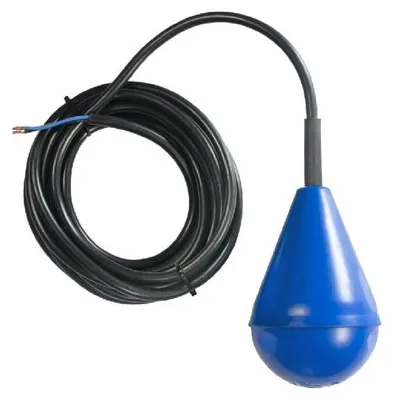 Kantelbare Schwimmerschalter für Abwasser, 5 m Kabel, IP68, PP