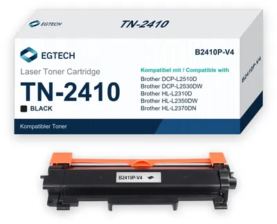 Produktbild von Toner kompatibel mit Brother TN-2410 Schwarz 1.200 S. HL-L2350DW MFC-L2710DN