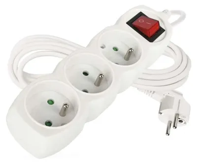Productafbeelding van Emos 1902130300, 250 V, 10 A, 220-240 V, wit