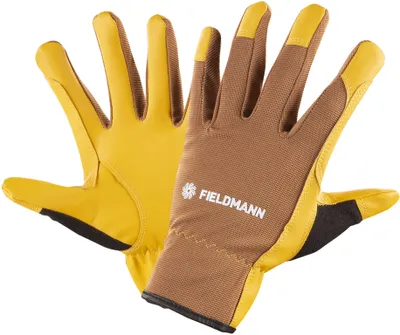 Produktbild von FIELDMANN FZO 7011 Spodní část vyrobená z pravé kuže, svrchní část z prémiového neoprenu, poutko pro snadné navlékání, Velikost 10"(XL)