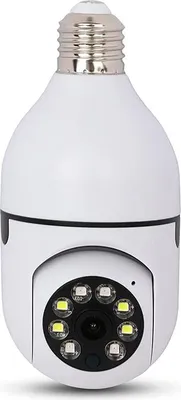 Obrázok produktu pre Bezpečnostná kamera v tvare žiarovky 360° WiFi – Full HD 1080p, nočné videnie, detekcia pohybu, E27 smart kamera - ViewCamera