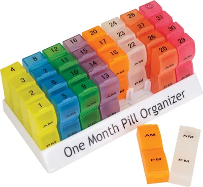 Produktbild von Aidapt Pillenbox für den ganzen Monat