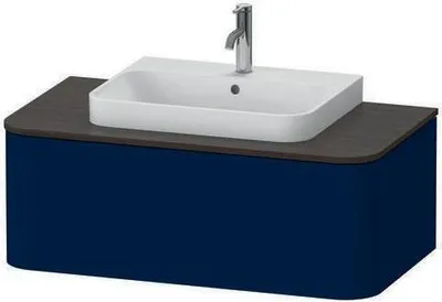 Produktbild von Waschtischunterbau HAPPY D.2 PLUS 1000x550mm 1 Ausz. we s-matt o ES weiß supermatt ohne Einrichtungssystem