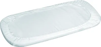 Immagine prodotto di BabyMatex Lenzuolo in jersey con elastico 35x75 bianco Coprimaterasso per passeggino