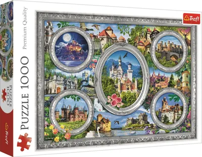 Produktbild von Premium Puzzle 1000 Teile - Schlösser der Welt