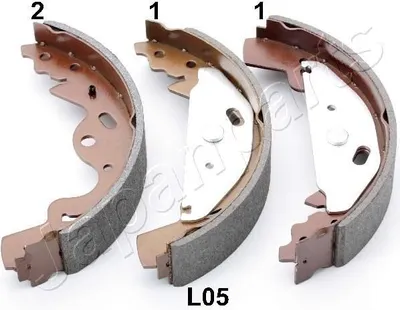 Produktbild von JAPANPARTS Bremsbackensatz Trommelbremse Hinten für LAND ROVER Freelander SUV (L314) GF-L05AF