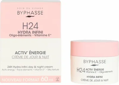 Imagen del producto de Crema hidratante Byphasse Hydra Infini, 24 horas, 50 ml