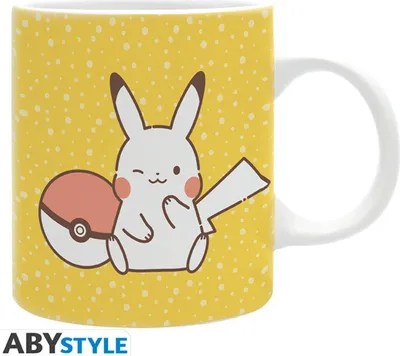 Zdjęcie produktu dla ABYstyle Pokémon, Pojedyńczy, 0,32 l, Kubek, Uniwersalne, Wielobarwny, Ceramika