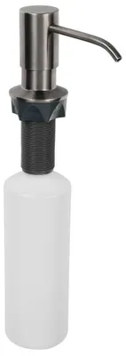 Productafbeelding van Sapho inbouwzeepdispenser, rond, messing