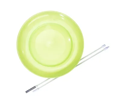 Zdjęcie produktu dla deska do balansowania z drążkiem żółta 23 cm