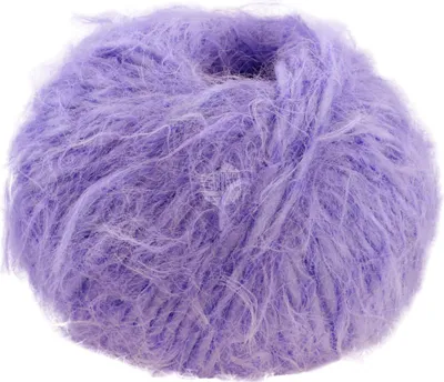 Produktbild von Lana Grossa BASTA 50 g Garn im Fake Fur Look mit Franseneffekt 100 m Farbe 019 - Lila