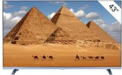 Obrázek produktu pro TORNADO 43EA3300X, 109,2 cm (43"), 1920 x 1080 px, DLED, Smart TV, Wi-Fi, Černá