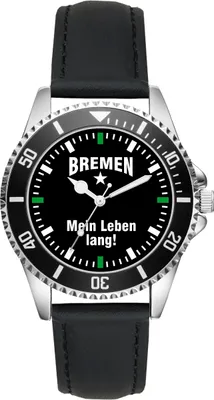 Produktbild von KIESENBERG Herrenuhr Armbanduhr Bremen Geschenk Artikel Idee Fan Analog Quartz L-2281