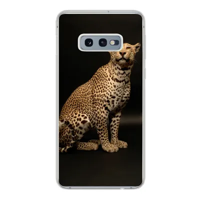 Produktbild von MuchoWow® Handyhülle Schutzhülle Hülle für Samsung Galaxy S10e Leopard - Tiere - Fleck Silikon Softcase Handy Hülle - Handy