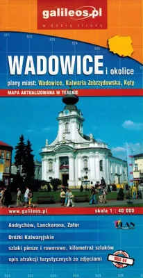 Immagine prodotto di Wadowice i okolice 1:40 000 (Cartine geografiche in polacco)