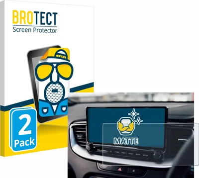 Produktbild von 2x BROTECT Schutzfolie für Kia XCeed 2024 Displayschutz Displayschutzfolie Folie Matt Entspiegelungsfolie