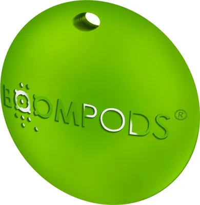 Produktbild von Boompods, AirTag-Schlüsselanhänger Boomtag kompatibel mit Apple Find My IPX5, Grün