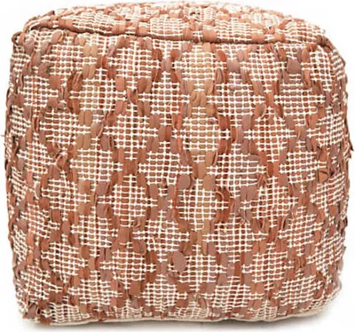 Zdjęcie produktu dla Pouf Minot brown (40x40 cm)