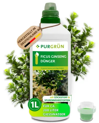 Produktbild von Purgrün Ficus-Ginseng-Dünger 1 Liter