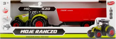 Zdjęcie produktu dla Nd39_487471 Traktor B/O Akc 39X12X13 Mc Moje Ranc