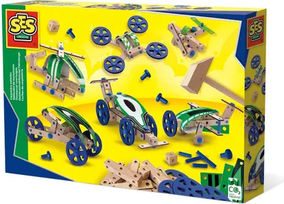 Produktbild von SES Little Carpenter Erstellen Sie 14959 Fahrzeuge