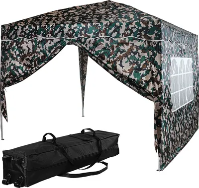 Obrázek produktu pro INSTENT Zahradní párty stan 3 x 3 m, woodland + 2 bočnice