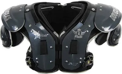 Produktbild von Douglas American Football Schulter Pads | Größe XS  (Erwachsene/Varsity) RB / DB / TE / QB / WR