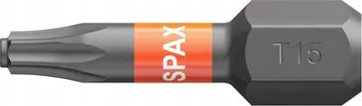 Zdjęcie produktu dla SPAX® 5000007899151 SPAX® T15 T-STAR  Plus Bit, 1 St.