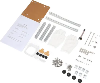 Zdjęcie produktu dla Wspornik otwartej obudowy komputera ITX Dobre rozpraszanie ciepła Dzielona struktura sprzętowa Stop aluminium DIY Bare Frame dla domu Srebrny