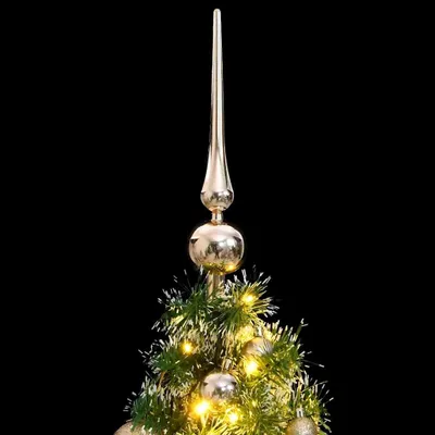 Produktbild von vidaXL Künstlicher Weihnachtsbaum mit Schnee & Kugeln 150 LEDs 120 cm