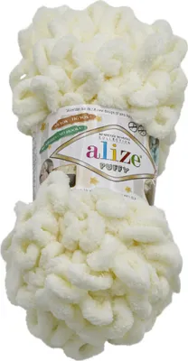 Produktbild von Garn PUFFY - 100g / 9 m - Creme