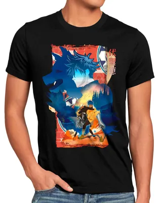Produktbild von BaumwolleCloud Fushiguro Megumi Herren T-Shirt anime japan manga
