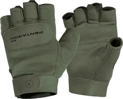 Zdjęcie produktu dla Rękawice robocze Pentagon, krótkie, zielone, rozmiar L, męskie, kolor zielony, rozmiar L