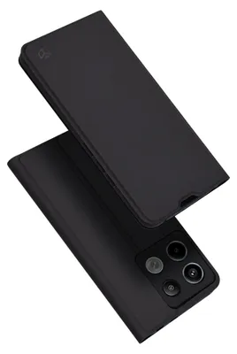 Zdjęcie produktu dla Techsuit Magskin Book Wallet Flip Cover dla Xiaomi Redmi Note 13 Pro 5G / Xiaomi Poco X6 - czarny