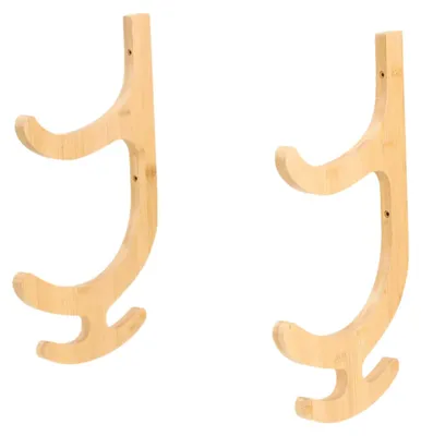 Produktbild von Holzhalter für Yogamatten – Wandmontage zur Aufbewahrung