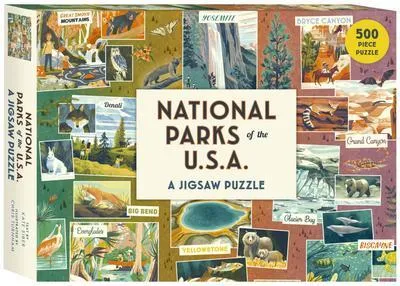 Obrázek produktu pro National Parks of the USA a Jigsaw Puzzle