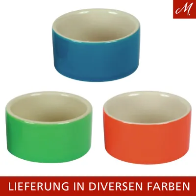 Produktbild von Kerbl Futternapf 100 ml %c3%b8 75 cm farblich sortiert | 6 Stück