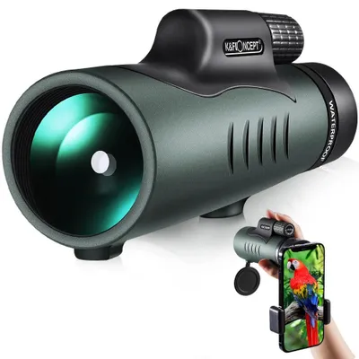 Produktbild von Monokular Fernglas - 12x50 HD Teleskop - BAK4 Prisma - Outdoor Reisen - Für Erwachsene - Farbe KF33.008