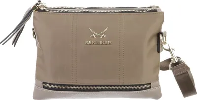 Produktbild von Sansibar Umhängetasche Schultertasche Zip Bag Taupe braun