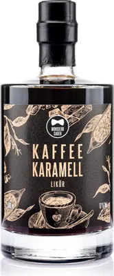 Produktbild von Monsieur Sauer - Kaffee - Karamel Likör 0,5l, 17% Vol.