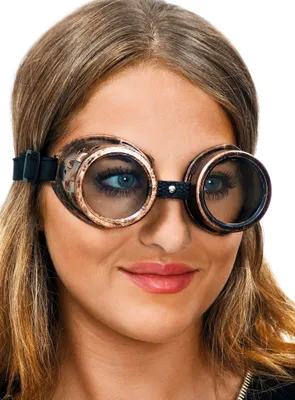 Produktbild von Steampunk Brille kupfer