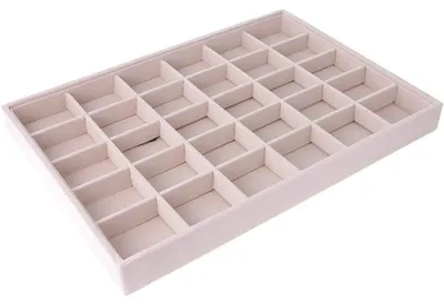 Produktbild von Schmuckorganizer – Ausstellungsablage für Ohrringe, Ringe und Ketten – 35 x 24 x 3 cm