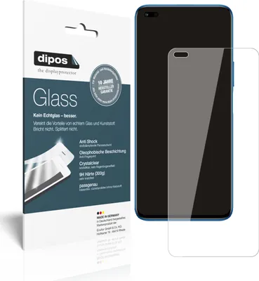 Produktbild von 1x Schutzfolie für Honor X20 - Anti-Shock 9H Folie dipos Glass Kunststoffglas